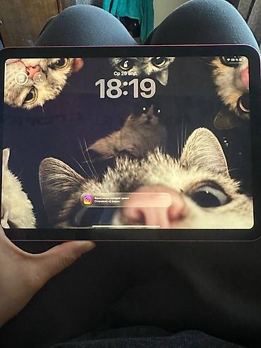 ipad air 1: Планшет, Apple, память 128 ГБ, 8" - 9", Wi-Fi, Б/у, Классический цвет - Розовый — 2