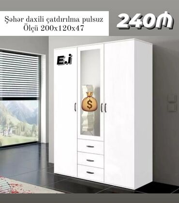 Dolablar: Yeni, Açılan, Düz dolab, Qarderob, paltar dolabı