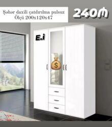 Masa və oturacaq dəstləri: Yeni, Qarderob, paltar dolabı