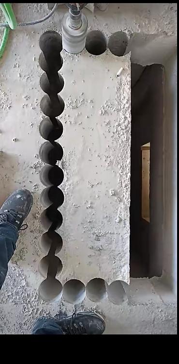 Beton işləri: - Hilti DD 200 stansiyalı almaz karot qurğusu ilə dəliklərin kəsilməsi — 3