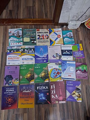 Kitablar və jurnallar: Hazırlıq və abituriyentlər üçün dərs vəsaitləri toplusu Qiymət 5-8 — 1