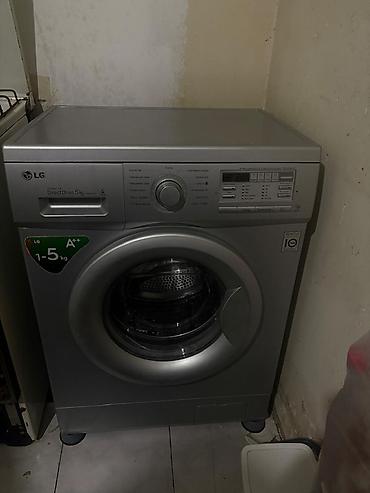 epson printe: LG paltaryuyan maşın – ön yükləməli, gümüşü rəng. - Direct Drive — 1