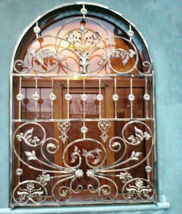 Barmaqlıqlar: Zərif naxışlı dəmir məhəccər və barmaqlıqlar – fərdi dizayn və — 2