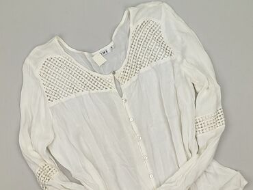 bluzki w serek plus size: Women's blouse, size M