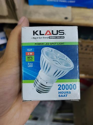 spot: KLAUS Power LED Spot Light — светодиодная лампа-спот - Цоколь: E27 - — 1