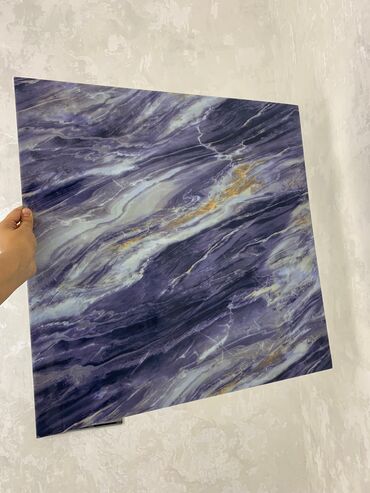 Mərmər effektli PVC panellər: Mermer Effecti Veren PVC Divar Yapisqanlari. Arxasi Ozu Yapisqandi — 18