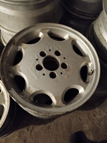 Диски: Литые Диски R 15 Mercedes-Benz, Комплект, отверстий - 5, Б/у