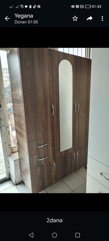 Dolablar: Yeni, Açılan, 3 qapılı Düz dolab, Azərbaycan — 11