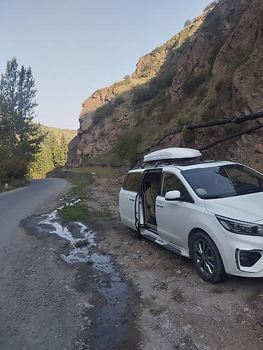 Аренда пассажирского буса: Минивэн Kia (салон-премиум, 7–8 мест) — комфортный — 8