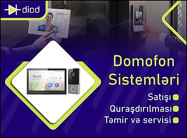Digər xidmətlər: Təhlükəsizlik sistemləri | Domofonlar, Keçid sistemləri | Quraşdırılma, Zəmanət — 1