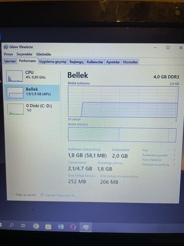Toshiba: Toshiba Satellite C850-B800 noutbuk Heç bir problemi yoxdu normal — 11