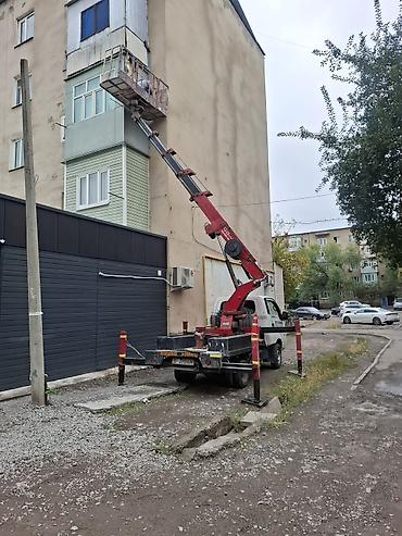 Кызматтар: Услуги автовышки (телескопическая корзина на базе KIA) - Тип — 6