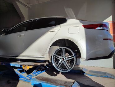 Диски: Литые Диски R 20 Work, Комплект, отверстий - 5, Новый — 4