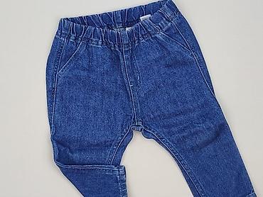 subdued dresy: Spodnie jeansowe, H&M, 6-9 miesięcy, stan - Bardzo dobry — 1