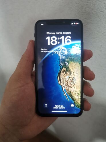 iphone x arxalıq: IPhone X, 64 ГБ, Черный