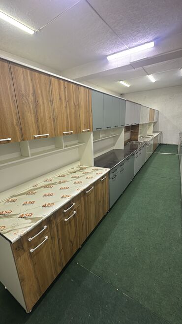 Кухонные гарнитуры: Кухонный гарнитур, Новый, В рассрочку, МДФ, Бесплатная доставка — 12