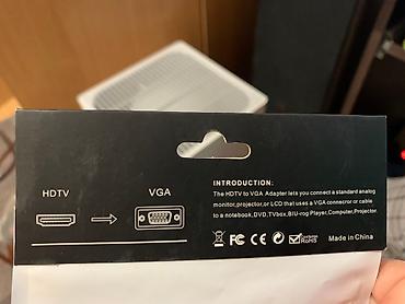 android box: Переходник конвертер HDMI-VGA (папа-мама) новый в упаковке — 3