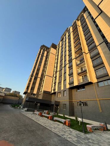 квартира кызыл аскер кудайберген: 3 бөлмө, 99 кв. м, Элитка, 12 кабат, ПСО (өзү оңдоп түзөтүп бүтүү үчүн)