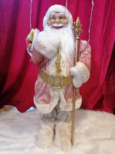 Ostali kućni dekor: Deda-mraz 63cm - 4200din Baba-mrazica 60cm-4000din Muzicki deda-mraz — 15