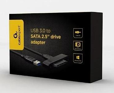 Druga oprema za računare i laptopove: Cablexpert USB 3.0 to SATA 2.5" adapter Opis: - Adapter za — 1