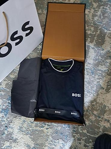Футболкалар: Футболка BOSS (Hugo Boss) в подарочной упаковке. - Модель: базовая — 2