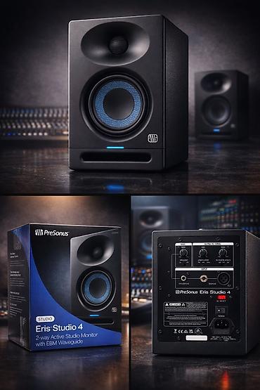 Аудиотехника: Новые PreSonus Eris Studio 4 — это 4,5-дюймовые активные 2-полосные — 1