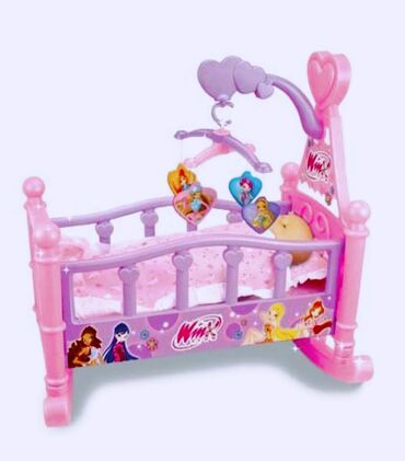 детская игрушка на кроватку: Кроватка для куклы 
в отл.сост