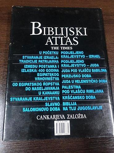 Knjige: Biblijski atlas – The Times - Izdavač: Cankarjeva založba - Jezik — 3