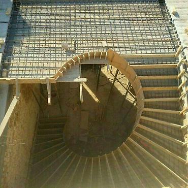 Обшивка лестниц: Лестница куямиз бетондан — 19