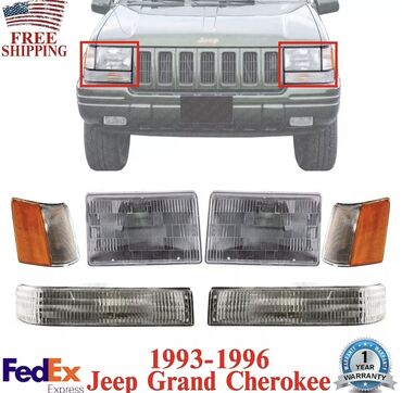 Avtomobil satışı: Komplekt, Duman əleyhinə faralar, Jeep, 1994 il, Orijinal, ABŞ, Yeni