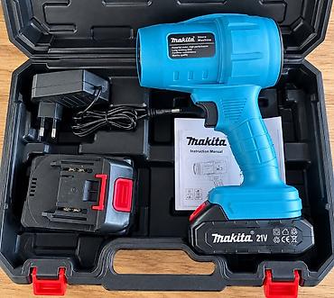 Аккумуляторная тепловая пушка/фен Makita 21V в кейсе Комплектация: -