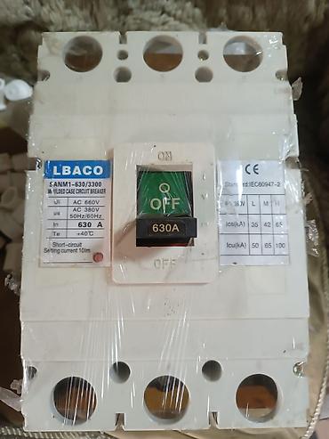 Generatorlar: 1600A avtomat 1100 manat, 1250A — 5