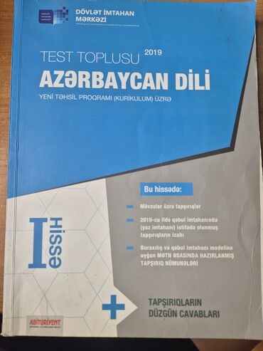 taim kurikulum test kitabı pdf 2023: Азербайджанский язык Тесты 9 класс, 1 часть, 2019 год