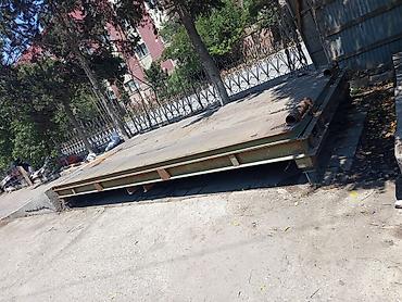 çəki daşı: Məhsul: Metall konstruksiyalı avtomobil tərəzisi (plattformalı) tərəzi — 2