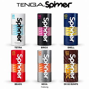 Многоразовый мастурбатор TENGA SPINNER — модели на выбор. Выберите