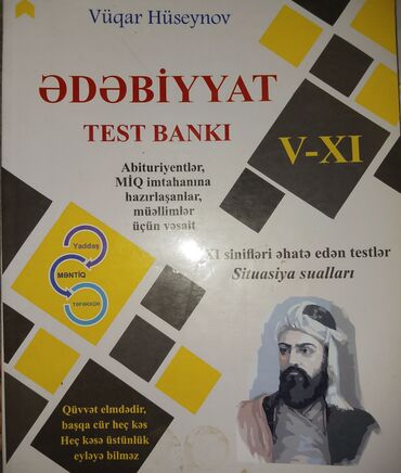 11 ci sinif edebiyyat e derslik: Ədəbiyyat kitabları 9,11 buraxılış
hər biri 3 azn
Əlaqə üçün whatsapp