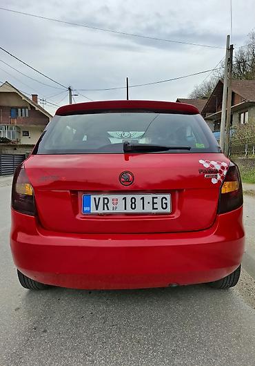 piter auto plac borca: Škoda Fabia – Ambiente 1.4 benzin/plin,crvena, hečbek, 5 vrata - — 5