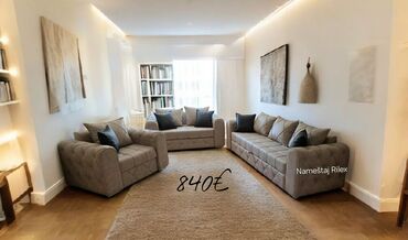 Sofe i kaučevi: Trosed–dvosjed–fotelja setovi za dnevnu sobu – više modela - Moderan — 1