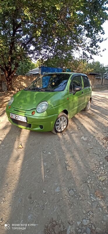мини электромобиль: Daewoo Matiz: 2006 г., 0.8 л, Бензин, Хетчбек