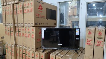 102 ekran televizor: Yeni Televizor 32" Pulsuz çatdırılma