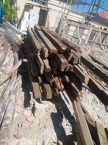 Şalban: Tikinti üçün taxta şalban və bruslar - Material: möhkəm ağac — 2
