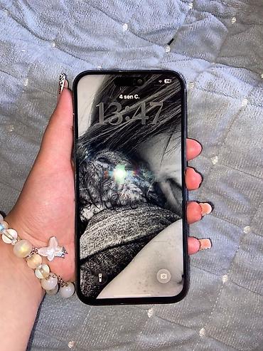gen: IPhone 14 Pro, 256 GB, Deep Purple, Qırıq — 2