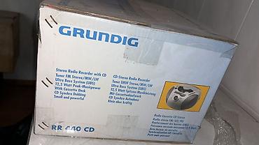 cd calar: GRUNDIG RR 440 CD – Portativ CD/Radyo/Kaset pleyer Xüsusiyyətlər: - — 4