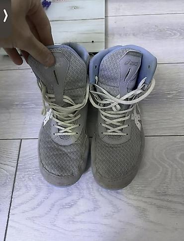 Кроссовки и спортивная обувь: Мужские кроссовки, 41.5, 42, Asics, Новый, цвет - Серый, Бесплатная доставка — 2
