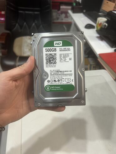 Kompüter ehtiyyat hissələri: Sərt disk (HDD) Western Digital (WD), 512 GB, İşlənmiş