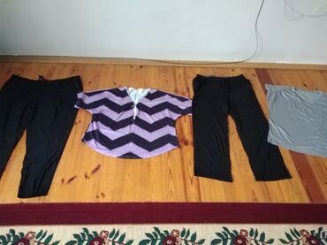 Ev geyimləri, pijamalar: 50 razmer boyukbeden paltarlar biri 5manat — 6