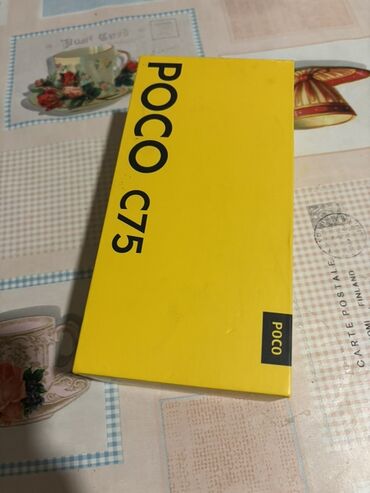 тачскрин для телефона флай fs527: Poco C75, 128 ГБ, цвет - Черный