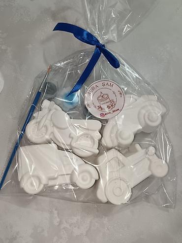 Fiqurlar: Fiqur, Gips, rəng - Ağ — 2