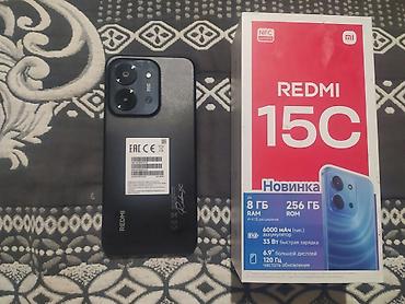 note 14: Redmi, Redmi 15C, Новый, 256 ГБ, цвет - Черный — 1
