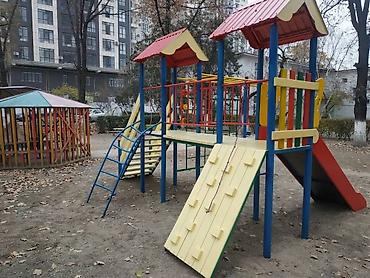 Игровые комплексы: Детский игровой комплекс для улицы - Большой модульный комплекс из — 5